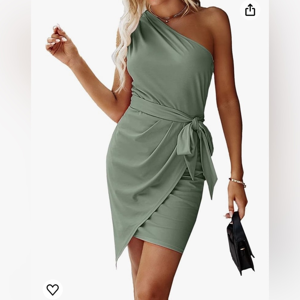 One Shoulder Dress - Picture 3 of 3